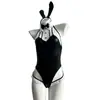 Conjunto de Uniforme de Conejita Cosplay Sexy, Juguetón y Lindo, Lencería Divertida para Juegos de Rol para Parejas 4130