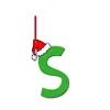 Transfronteiriço Novo Transfronteiriço Natal Criativo 26 Letras Decorações Pingente Acrílico Árvore de Natal Decoração de Casa