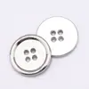 Botones Metálicos de Borde Fino de Cuatro Agujeros para Puños de Camisa de Traje, Botones Pequeños para Abrigos de Lana de Alta Gama y Gabardinas, Botones Decorativos Cosidos a Mano