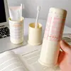 Taza para enjuague bucal taza para cepillo de dientes alto valor estético portátil de viaje juego de tazas para lavar caja de almacenamiento para cepillos de dientes para el hogar taza para cepillo de dientes infantil