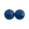 Cuentas de Silicona de 15 mm, Redondas para Pulsera de Abalorios DIY, Llavero, Accesorios para Joyería, Cuentas Sueltas al por Mayor en Stock