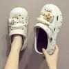 2025 Verano Nuevas Zapatillas para el Hogar para Mujer Zapatos de Caminar Casuales para Exteriores para Mujer Sandalias para Mujer de Punta Cerrada Antideslizantes