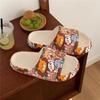 Moda de Verano para Mujer Estilo Coreano Japonés Estilo Hong Kong Sandalias para Uso Interior y Exterior Sandalias y Pantuflas de Suela Gruesa