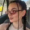 Gafas de sol vintage de moda retro con montura pequeña para mujer, gafas de sol elegantes y versátiles, gafas de sol personalizadas, transfronterizo