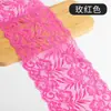 Adorno de Encaje Elástico Ancho de 8 cm Adorno Hueco Decoración Cortinas Ropa Escote Borde de Falda Material de Tela DIY
