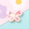 Pendientes de mariposa con forma de gota de aceite acrílico, con agujeros verticales, de colores bonitos, para collar y bolso, accesorios de joyería, venta al por mayor, hechos a mano.