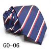 Zi Love Gravata Masculina 8cm Formal Negócios Noivo Pronta Entrega Atacado Fabricante de Logotipo Atacado Gravata Listrada