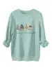 Alegre y brillante Comercio exterior transfronterizo Amazon al por mayor Sudadera versátil con forro polar para mujer de talla grande