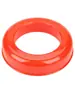 Tapa de bobina de poliéster, cubierta de bobina de tubo de papel, tapa de bobina de hilo de baja elasticidad, tapa de cabeza redonda y cabeza plana, anillo para quitar hilo, accesorios de máquina circulares grandes, material nuevo