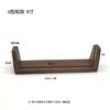 Calendario de escritorio de madera maciza con base de haya en forma de U, calendario con base de nogal, tarjeta de visita, postal, base de madera, venta al por mayor