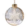 Adornos navideños y de Halloween acrílicos planos 2D impresos, regalo navideño, adornos navideños esféricos y decoraciones de Halloween.