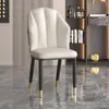 Cadeira de jantar simples, moderna, leve, luxuosa, com encosto nórdico, cadeira simples, cadeira de sala de jantar, bolsa macia, banco de cosméticos, mesa de jantar e cadeira