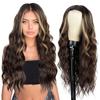 Peruca longa ondulada, degradê, loira platinada, feminina, cabelo sintético cacheado médio, fábrica em estoque, atacado