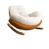 Sofá perezoso para adultos, sillón reclinable para sala de estar, balcón individual, dormitorio de ocio en casa, mecedora de pingüino cómoda y engrosada