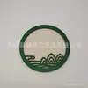 Accesorios para Imán de Refrigerador Marco de Fotos Redondo DIY Montaje Bordado Letreros Pieza de Madera Hecho a Mano Tie-Dye Brocado de Canción Brocado Zhuang Tablero Base Marco de Madera