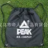 Conjunto de fábrica-bolsa de cordón de bronceado 210d bolsa de cordón de bronceado algodón poliéster poliéster bolsa de cordón dorada y plateada logotipo impreso