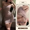 Lingerie Divertida com Tema de Laranja, Roupa para Realçar Seios Pequenos, Estilo Ousado, Roupa para Encontro, Vestido Bodycon, Tentação de Desejo Puro A885