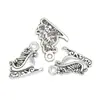 26 Tipos de Colgantes Antiguos de Plata con Temática Navideña DIY Accesorios de Joyería Retro de Aleación Colgantes para Collares y Pulseras Transfronterizos