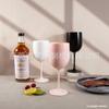 Taça de Plástico Acrílico Resistente ao Desgaste 16oz Taça para Vinho Tinto Plástico PS de Alta Transparência Taça para Champagne Taça de Vinho