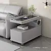 Nueva mesa lateral inteligente para sofá, adecuada para apartamentos pequeños, una mesa lateral versátil, moderna, minimalista y con ruedas