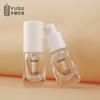 Mini Amostra 10g Base Líquida Frasco Pressão Blush Líquido Frasco de Blush Líquido Cosméticos Embalagem de Cuidados com a Pele Atacado