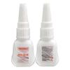 Pegamento de mijo de 15 ml sin limado sin curado en lámpara pegamento sólido sin fluidez pegamento para uñas desplazable pegamento para uñas ponible