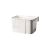 Cesta Suspensa Retrátil, 38,1 cm de Largura, Suporta 5kg, Não Precisa Furar Buracos, Pode Ser Pendurada no Encosto da Cadeira, para Lanches, Lanchonete Noturna para Estudantes