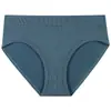 Ropa interior para mujer de algodón antibacteriano, talla grande, cintura media-baja, lencería sexy para mujer, color liso, hilo, sin costuras, fina