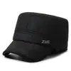 Chapéu Leifeng Quente de Inverno Masculino Pai Outdoor Espessado para Meia-idade e Idosos Proteção Contra Frio à Prova de Vento com Forro de Veludo Proteção para Orelhas