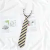 Estilo Universitario JK Japonés Corbata Perezosa Sin Nudo Corbata de Camisa Temporada de Graduación para Mujer vino tinto Traje de Saimen Traje de Licenciatura Corbata de Moño Mujer