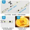 Tira de LED de PCB desnudo 220V, canal de aluminio, sin driver, ultrafina, alto voltaje, autoadhesiva, tira de LED suave de montaje superficial de 8 mm, luz lineal