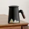 Palácio Proibido Caneca de Chá Cultural e Criativa Caneca de Cerâmica Copo de Água Presente de Aniversário para Idosos Lembrança Prática Gravada para Empresa
