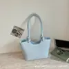Bolsa Tote Color Block Elegante Simples de Grande Capacidade Bolsa de Ombro Único Casual para Passeios e Trabalho Diária Personalidade Tendência Bolsa de Axila
