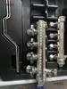 Tubería de Piso Radiante Forjada de Cobre Puro para Uso Doméstico Producto Genuino Foshan Guangdong Distribuidor de Agua de 4 Puntos Accesorios de Tubería de Ingeniería Integrados RiFeng Metabo