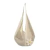 Bolsa de Ombro Única Vazada Tecida à Mão Feminina Transfronteiriça Nova Bolsa Tote Bolsa de Praia Grande Capacidade Bolsa de Mão Fashion