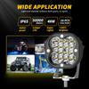 Luz de Trabalho LED Quadrada para Carro de 3 polegadas Pod de Luz para Coluna A Luz de Direção Refletor para Veículo Off-Road Excluindo Imposto