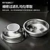 Recipiente para Posos de Café Tipo Presión de Acero Inoxidable de 58 mm, Suministro Directo del Fabricante, Filtro de Canaleta para Polvo, Malla de Filtro para una Sola/Doble Porción