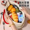 Bolsa Térmica Lancheira Ursinho Cereja Tecido Oxford Bolsa Tote Bolsa de Piquenique Isolada Bolsa de Armazenamento Desenho Animado Fofo Lancheira Bento
