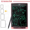 Pizarra LCD de escritura a mano a color de 8.5 pulgadas, 10 pulgadas, 12 pulgadas, tablero de escritura LCD para niños y estudiantes, pizarra LCD de actividad, regalo pequeño