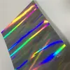 Se puede seleccionar papel de color láser con varias líneas. Cartón con grano cruzado láser, puntos de arena pequeños láser, oro y plata son suministrados por los fabricantes.