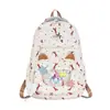 Mochila Fresca y Dulce Estilo Harajuku para Estudiantes de Primaria de 2º a 6º Grado, Mochila para Niñas Estrellada, Mochila Escolar Protectora de la Columna Vertebral