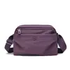 Bolsa transversal de ombro único 2026 outono nova bolsa de nylon leve à prova d'água grande capacidade casual moda bolsa de mãe para mulheres