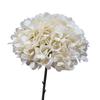 Flor artificial de champán flor de 10 piezas rosa decoración de boda floral boda arreglo de flores de seda flor de guía de camino