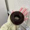 Anel de Cabelo para Peruca Cabeça de Bola Ninho de Pássaro Anel de Cabelo Feminino Modelador de Cabelo Encolhível Peruca de Cabelo Volumoso Botão Fofo Bolsa de Cabelo para Peruca