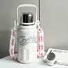 Taza Termo Coca-Cola Gran Capacidad Acero Inoxidable 316 Portátil para Exteriores Taza de Agua para Niñas Nueva Taza de Alto Valor