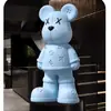 Cofrinho Urso Violento, uma peça decorativa de chão para a sala ao lado da TV, só permite a entrada de dinheiro, não a saída, um presente luxuoso e de alta qualidade para uma casa nova
