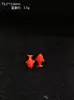 Accesorios de Arena Roja, Cuentas Hechas a Mano de Alta Calidad para DIY, Cuentas para Pulsera de Cinabrio Genuino, Accesorios Pequeños, Cuentas Sueltas al por Mayor