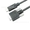 Cable de Datos para Dispositivo Inteligente USB 3.0 Tipo-C a Micro USB Cable con Tornillo de Fijación de Doble Cara