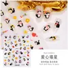 Novos Adesivos de Gel para Unhas Desenho Animado DIY Pet Fofo Decoração de Unhas Adesivos Manicure Estéreo Em relevo 5D