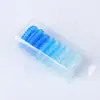 Paquete de 9 Gomas para el Cabello de Alambre de Teléfono Degradadas para Mujer, Bandas para el Cabello Simples de Verano con un Toque de Alta Gama, Nuevas Cuerdas para el Cabello de Moda
